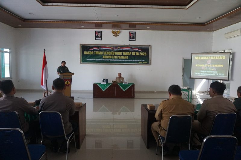 Rakor Persiapan TMMD Sengkuyung Tahap III Tahun 2025