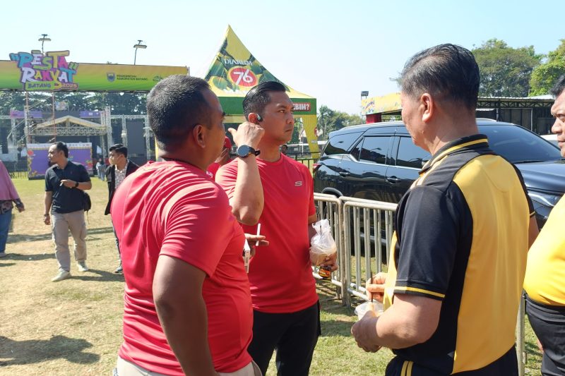 Ratusan Personel Gabungan Siap Pastikan Kenyamanan Konser Denny Caknan