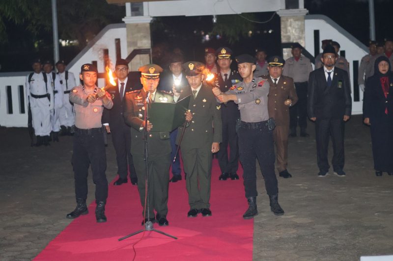 Dandim Batang Pimpin Renungan Kehormatan Kenang Jasa Pahlawan
