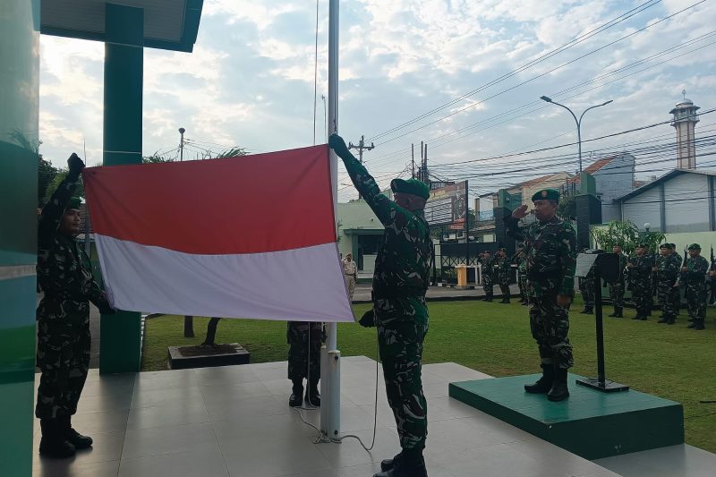 Kodim 0736/Batang Gelar Upacara Bendera Tujuh Belasan Bulan September 2025
