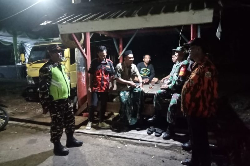 Jaga Keamanan Lingkungan, Koramil 03/Gringsing Ajak Warga Aktifkan Kembali Pos Kampling