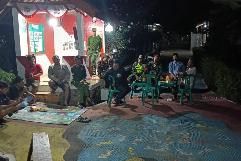 Siskamling Dioptimalkan, Kodim Batang Terjunkan Babinsa Berikan Pendampingan