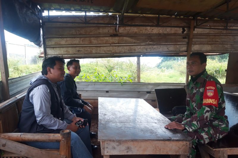 Anggota Koramil 13/Banyuputih melaksanakan Patroli dan Komunikasi Sosial di Ds. Kalangsono Kec. Banyuputih