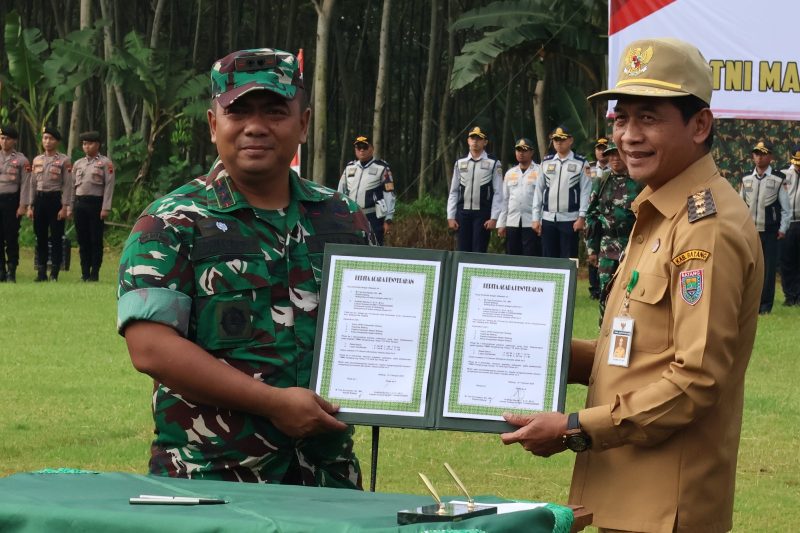 Wakil Bupati Batang Buka TMMD Sengkuyung Tahap I 2026 Di Desa Cepokokuning Kec.Batang