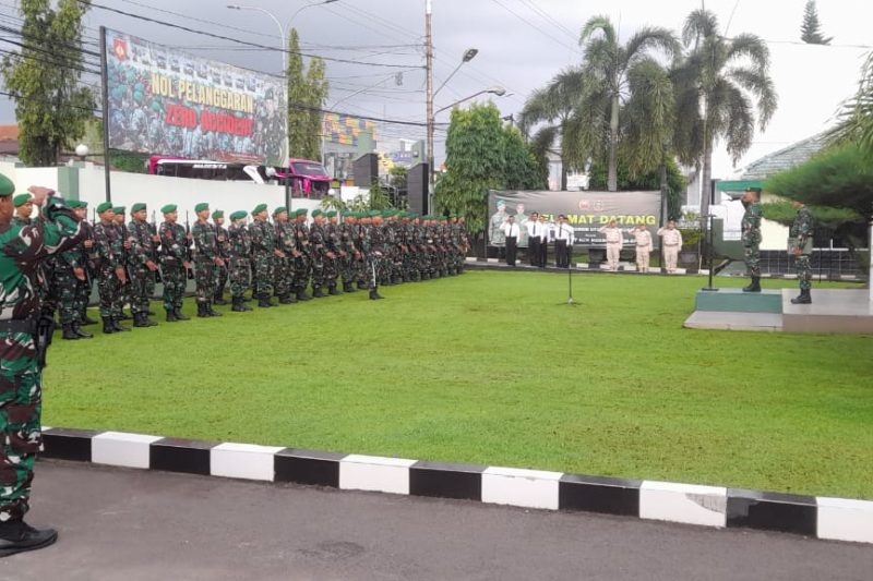 KODIM 0736 / BATANG GELAR UPACARA KASDIM BACAKAN AMANAT KEPADA KEPALA STAF ANGKATAN