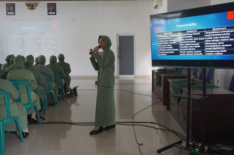 Rapat Rutin Persit Kartika Chandra Kirana Cabang XXIV Kodim 0736/Batang