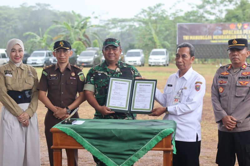 TMMD Sengkuyung Tahap II Kodim Batang Resmi dibuka di Desa Sigayam
