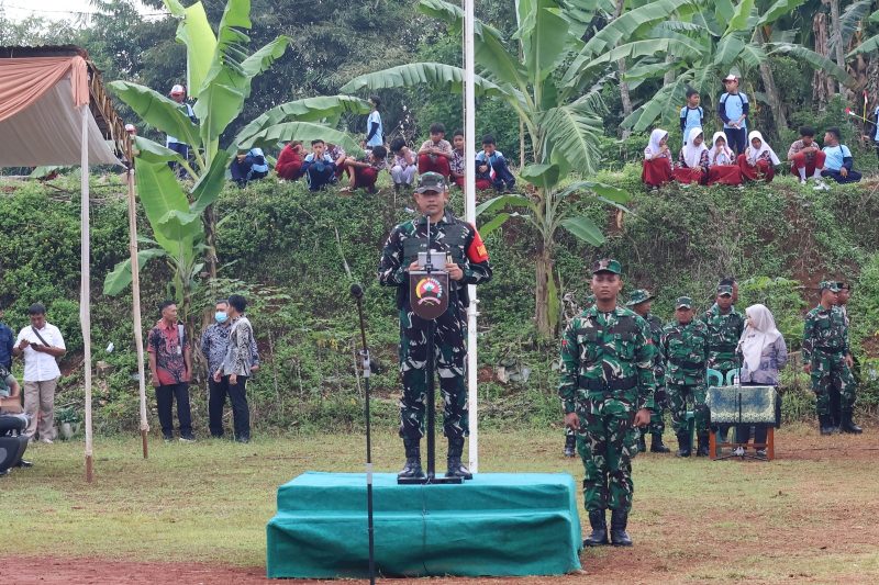 Penutupan TMMD Dandim 0736/Batang Bacakan Amanat Pangdam IV/Diponegoro